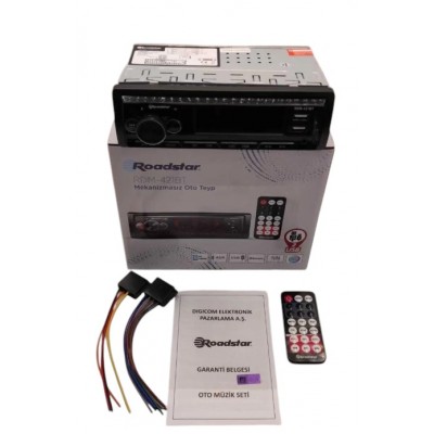 OTO TEYP 2XUSB/SD/FM/AUX/BT MEKANİKSİZ 22391