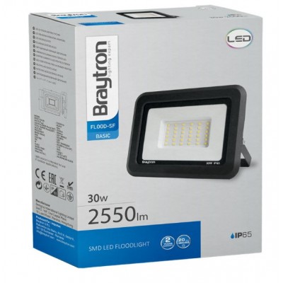 LED PROJEKTÖR 30 W SMD 6500 K BRAYTRON IP65