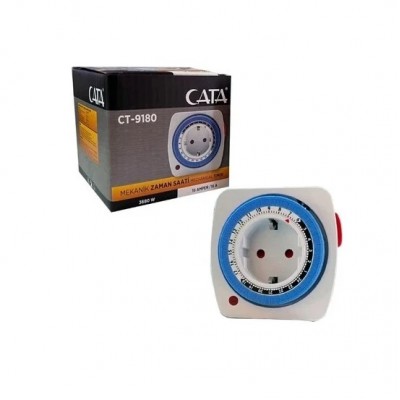 ZAMAN SAATİ PRİZLİ MEKANİK CATA