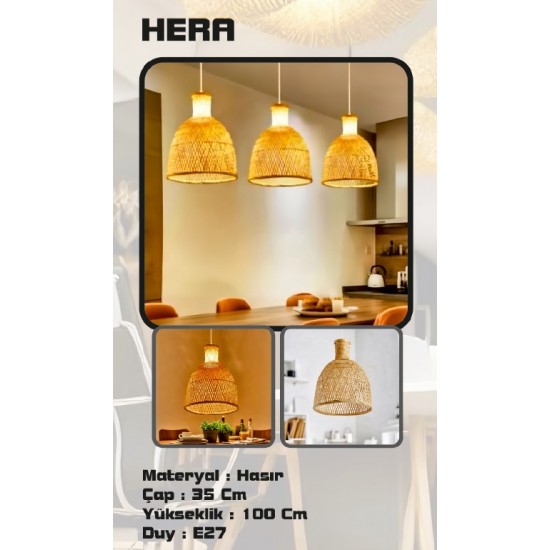 HASIR AVİZE HERA 35CM HUNİ MODEL, 4000000006121, [site_name]