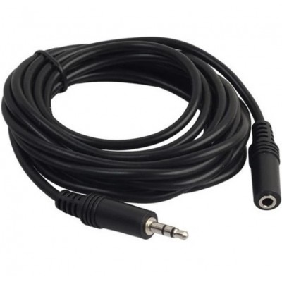 AUX KABLO ERKEK-DİŞİ STEREO 3.5MM 5 METRE