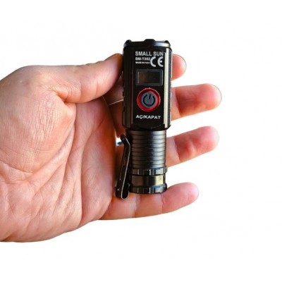 EL FENERİ KÜÇÜK LEDLİ ŞARJLI GÖSTERGELİ IP 65