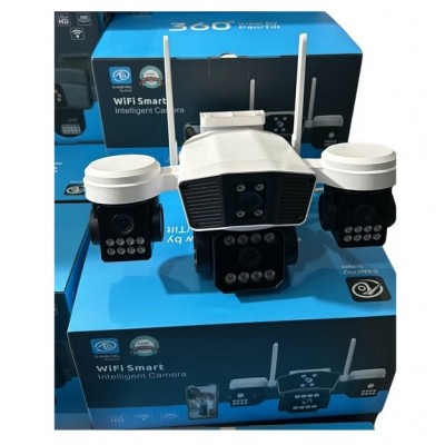 WİFİ KAMERA 6 MP PTZ 3 LENS SD KART O-KAM