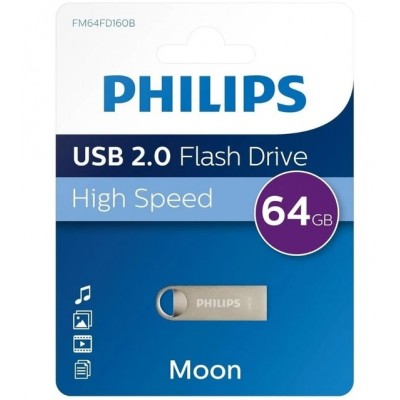 FLASH USB BELLEK 64 GB MOON METAL