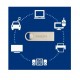 FLASH USB BELLEK 64 GB MOON METAL