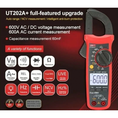 PENSAMPERMETRE UNI-T UT-202A+ SERİSİ