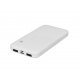 POWERBANK METAL BEYAZ KASA 10.000 MAH 2 USB+TYPE-C