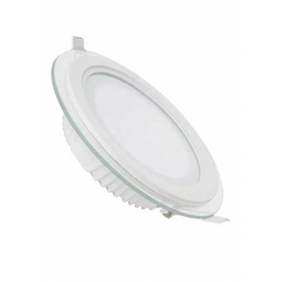 PANEL LED 7W CAMLI YUVARLAK 6500-4000-3200  S/ALTI
