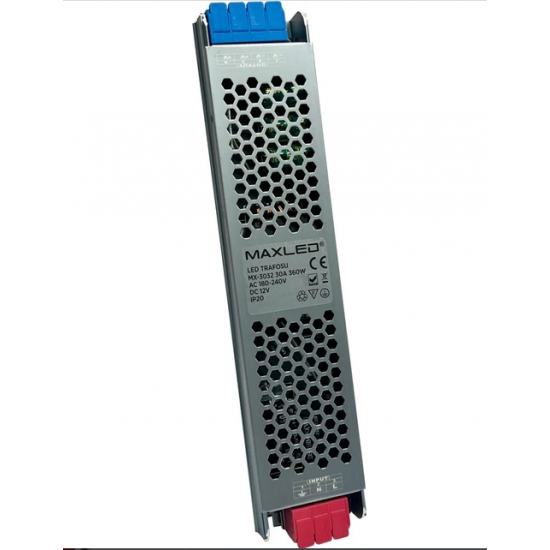 12/30000 mA 360 W DC GÜÇ TRAFOSU SLİM MAXLED