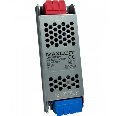 12/10000 mA 120 W DC GÜÇ TRAFOSU MAXLED SLİM