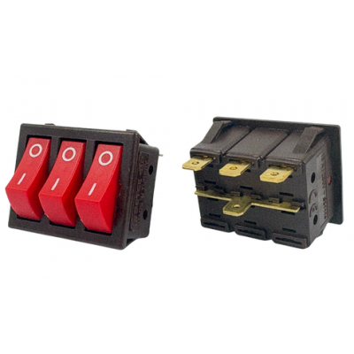 ÜÇLÜ ANAHTAR IŞIKSIZ 25A