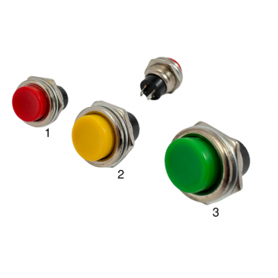 LİGHT IŞIKSIZ BUTON METAL ON/OF