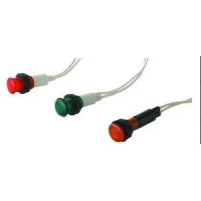 KABLOLU KALIN SİNYAL LAMBASI VİDALI 10 mm