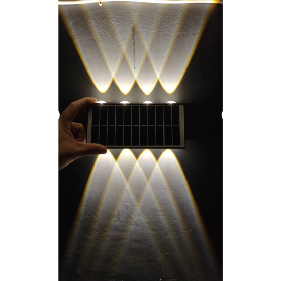 SOLAR LED APLİK DIŞ MEKAN GÜNIŞIĞI 20W KOS