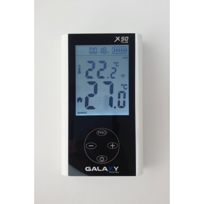 KOMBİ ODA TERMOSTATI MOBİL PROGRAMLI X50