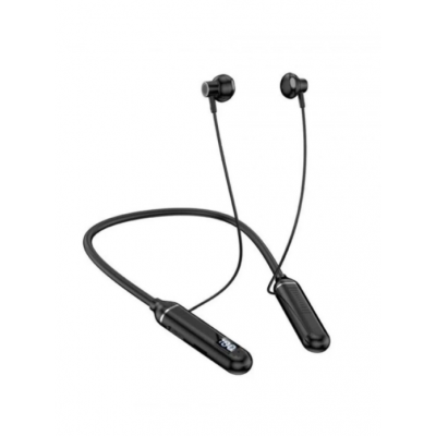 KULAKLIK KABLOSUZ ŞARJLI SİYAH BOYUN ASKILI