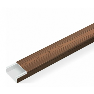 KABLO KANALI 16x16 YAPIŞKANLI SİDEM(D.KAHVE)