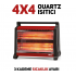 VESUS 4X4 QUATTRO 1800W ELEKTRİKLİ SOBA