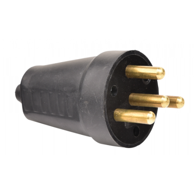 TRİF.FİŞ 4x25 Amp.KONZA SİYAH TK201