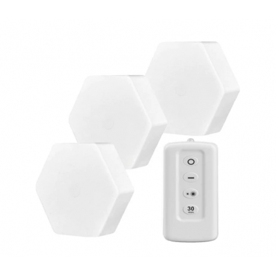 LEDLİ UZAKTAN KUMANDALI ÜÇLÜ TEZGAH ALTI AYDINLATM