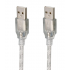 USB ERKEK-ERKEK  KABLO 1,5 MT ŞEFFAF
