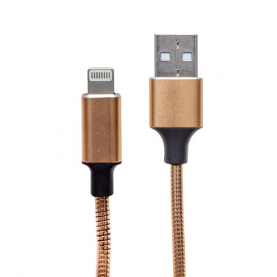 ŞARJ KABLOSU IPHONE LIGTNING METAL ÖRGÜLÜ
