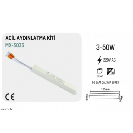 ACİL AYDINLATMA KİTİ 3-50W