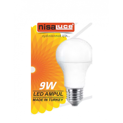 9 W RGB LED AMPÜL KUMANDALI E27 DUY NİSALUCE 9 W RGB LED AMPÜL KUMANDALI E27 DUY NİSALUCE