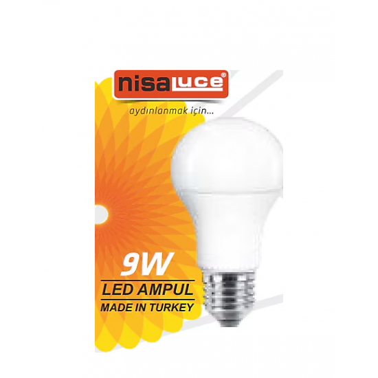 9 W RGB LED AMPÜL KUMANDALI E27 DUY NİSALUCE