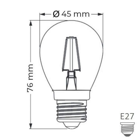 4 w LED AMPÜL  E27 6500K BRAYTRON MİNİ