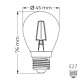 4 w LED AMPÜL  E27 6500K BRAYTRON MİNİ