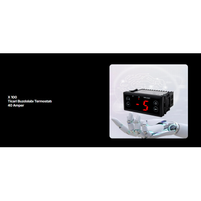 SICAKLIK KONTROL CİHAZI DİJİTAL TEK PROB X100