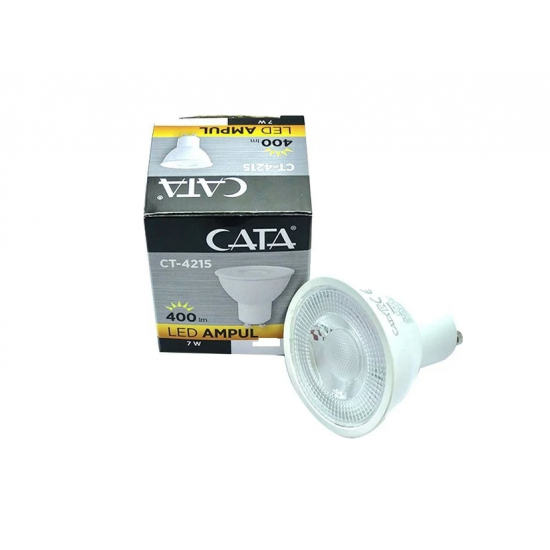 7 W SMD LEDLİ AMPÜL GU10 220V.CATA 3000K