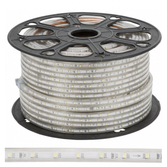 ŞERİT LED 3 ÇİPLİ 220 V 60 LED/Mt DIŞ MEKAN MAVİ ŞERİT LED 3 ÇİPLİ 220 V 60 LED/Mt DIŞ MEKAN MAVİ