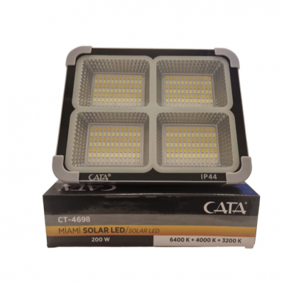 SOLAR LED PROJEKTÖR 200W TAŞINABİLİR KUMANDALI