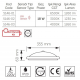 LED TAVAN ARMATÜR SENSÖRLÜ ACİL KİTLİ 18W 6500K