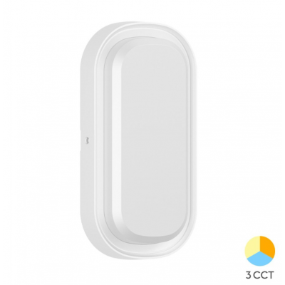 DUVAR ARMATÜRÜ LEDLİ 12 W 3 RENK IP65 BEYAZ KASA