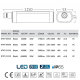 LEDLİ ETANJ ARMATÜR 32W BEYAZ 115CM IP65
