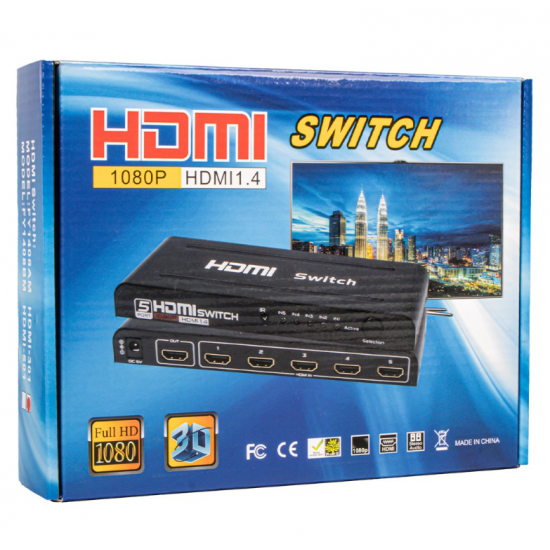 HDMI SWİTCH 3 PORT FULLY G-538H