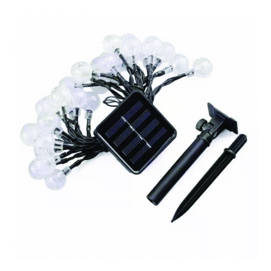 SOLAR IŞIK ZİNCİRİ KAZIKLI 20 W 5 MT 7 MOD RGB
