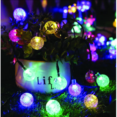 SOLAR IŞIK ZİNCİRİ KAZIKLI 20 W 5 MT 7 MOD RGB