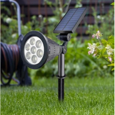 SOLAR BAHÇE ARMATÜRÜ 7W KAZIKLI BEYAZ IŞIK CATA