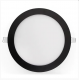 PANEL LED 15 w. YUVARLAK SİYAH KASA 6500K S/ALTI
