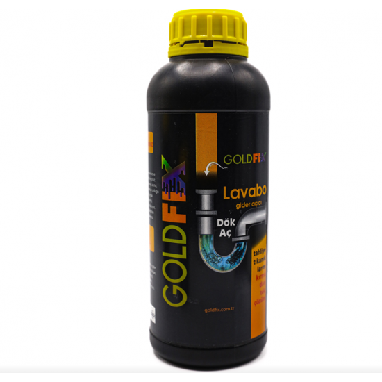 LAVABO GİDER AÇICI 1000 GR GOLDFİX