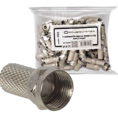 F KONNEKTÖR RG 6-u4 GENİŞ TİP