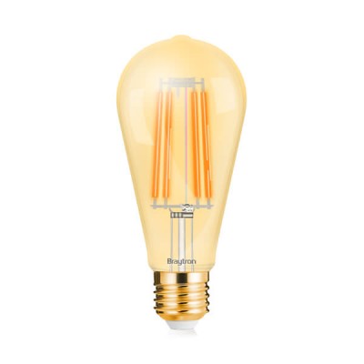 RUSTİK E27 6 W ST64 2200K AMPÜL AMBER ARMUT