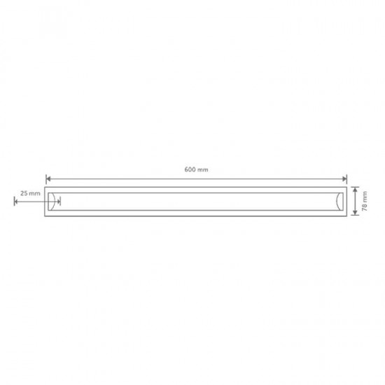 LED BANT ARMATÜR 18 W İNOLED 6400K (60 cm)