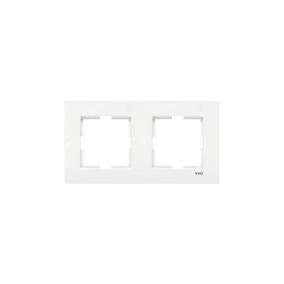 Viko Karre İkili Çerçeve Beyaz 90960201