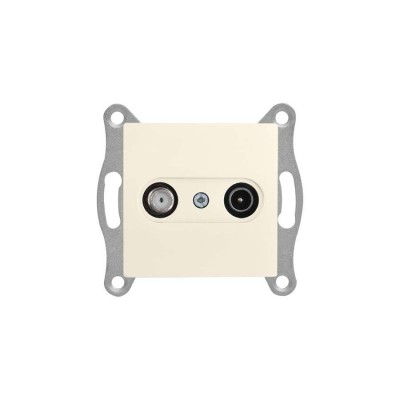 DEFNE KREM UYDU PRİZİ (SAT-TV) MODÜL KAPAK