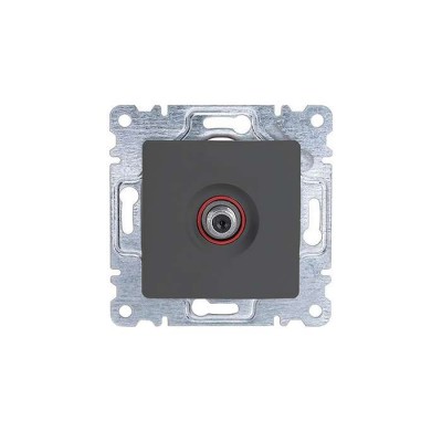 DEFNE FÜME UYDU PRİZİ TEKLİ (F) GEÇ MODÜL VE KAPAK